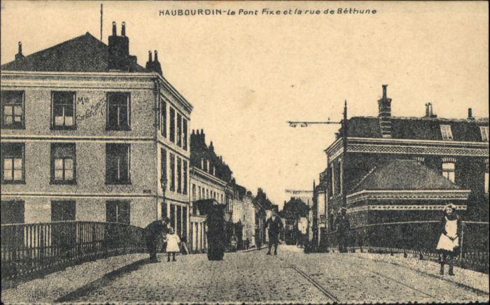 Haubourdin Pont Fixe Rue Bethune