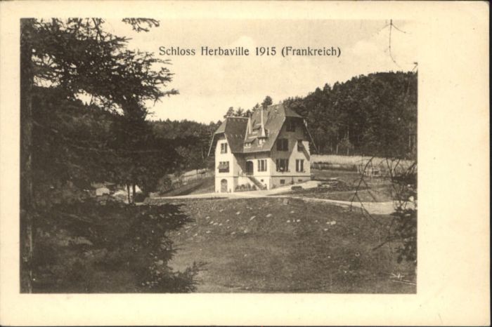Saint-Michel-sur-Meurthe Schloss Herbaville