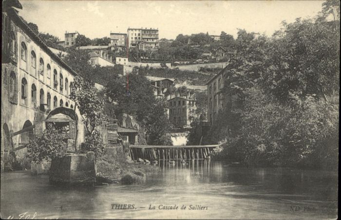 Thiers Cascade Salliers