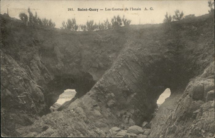 Saint-Quay-Portrieux Saint-Quay Grottes Grotte Höhle l'Isnai