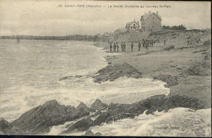 Saint-Pair Manche Maree Montante Nouveau St. Pair