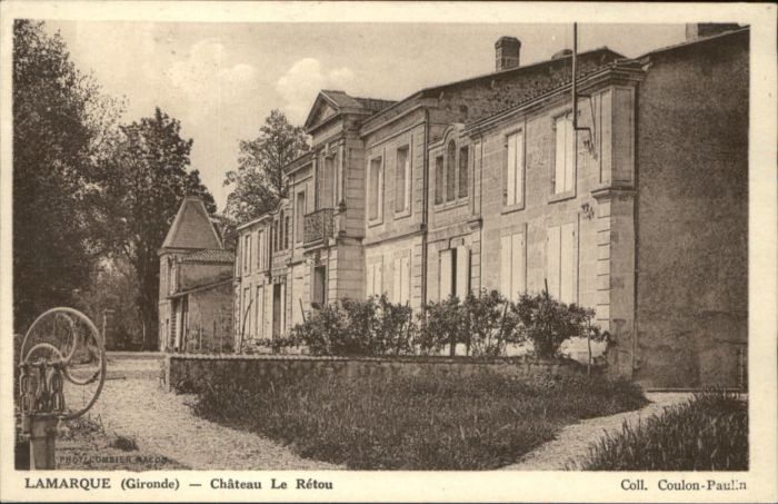 Lamarque Gironde Chateau le Retou