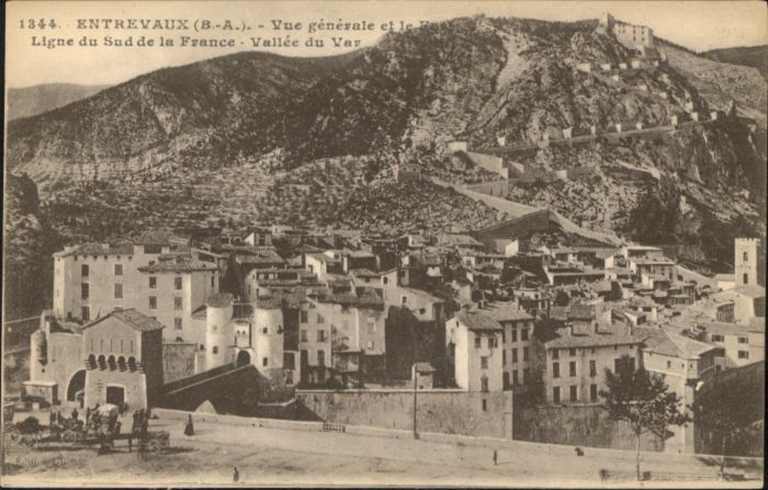 Entrevaux Vallee Var
