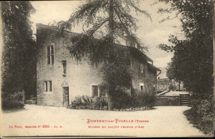 Domremy-la-Pucelle Vosges Maison Naquit Jeanne d_Arc