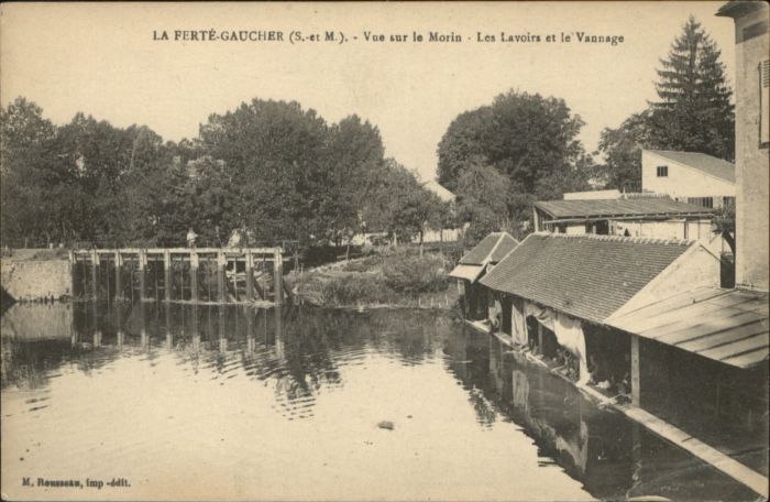 La Ferte-Gaucher Morin Lavoirs Vannage