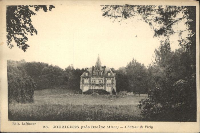 Jouaignes Braine Aisne Chateau Virly