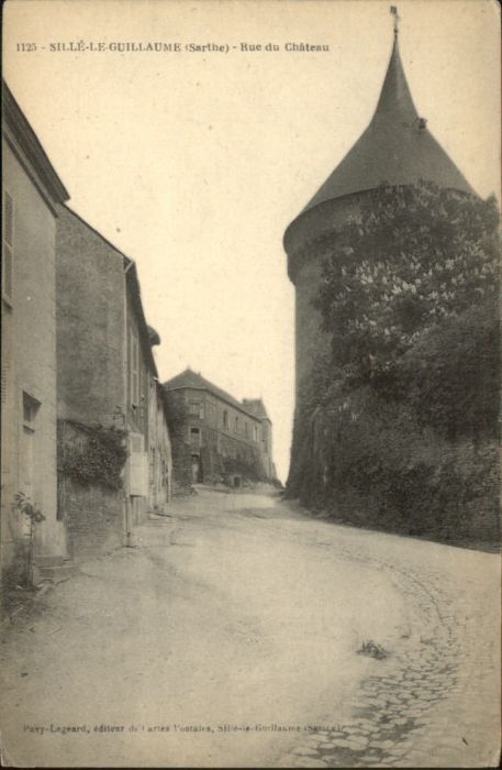 Sille-le-Guillaume Rue du Chateau Sarthe