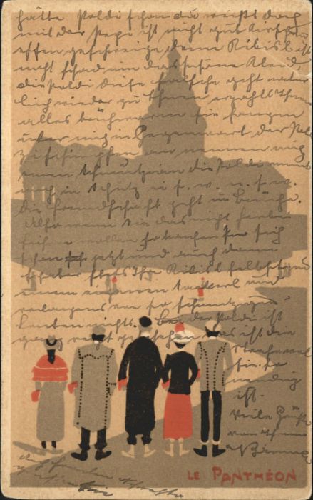 Paris [handschriftlich] Pantheon