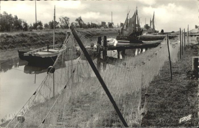 Meschers-sur-Gironde Port Filets Esturgeons