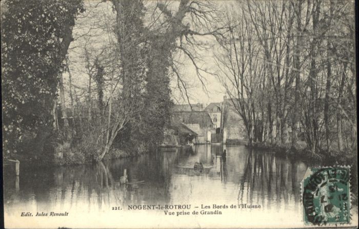 Nogent-le-Rotrou Bords Huisne Grandin