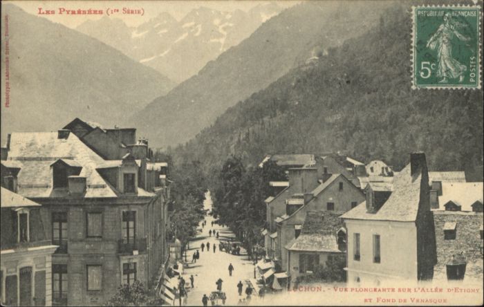Luchon Haute-Garonne Luchon Plongeante Allee Etigny