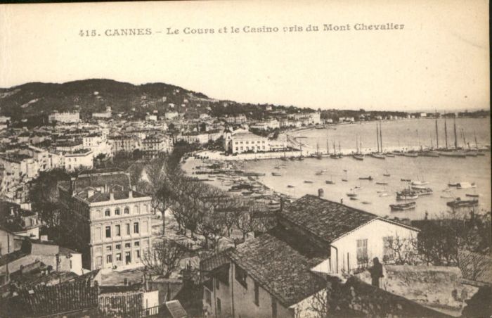 Cannes Alpes-Maritimes Cannes Cours Casino Mont Chevalier