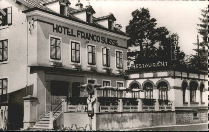 Audincourt Hotel Franco Suisse