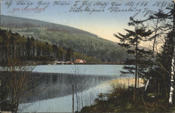 Strasbourg Alsace Strassburg [Handschriftlich] Lauchensee