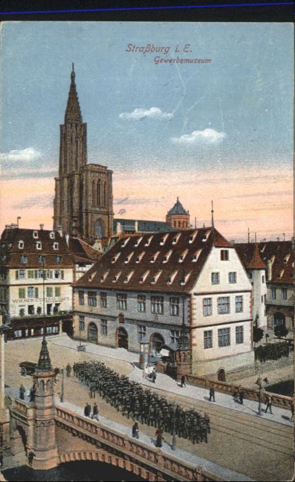 Strasbourg Alsace Strassburg Gewerbemuseum