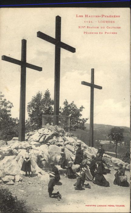 Lourdes Hautes Pyrenees Lourdes Station du Calvaire