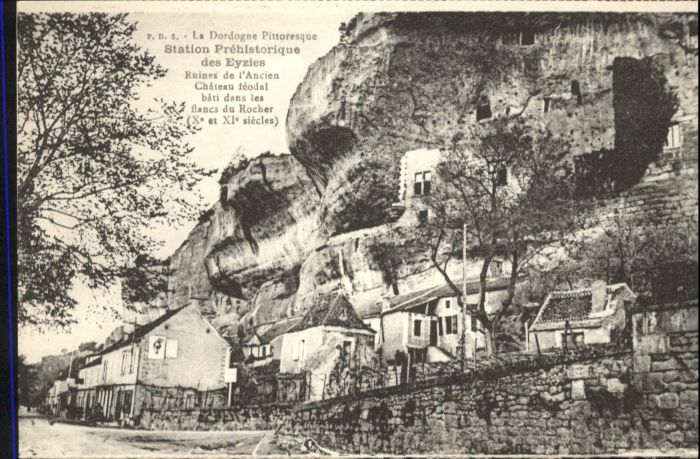 Les Eyzies-de-Tayac-Sireuil La Dordogne Pittoresque Ruine