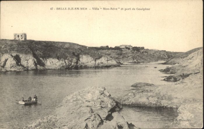 Belle-Ile-en-Mer Belle-Ile Boot Villa Mon Reve