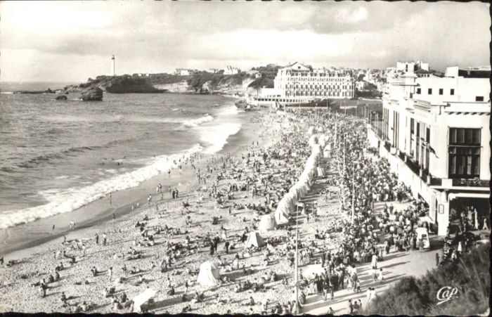 Biarritz Pyrenees Atlantiques Biarritz Strand