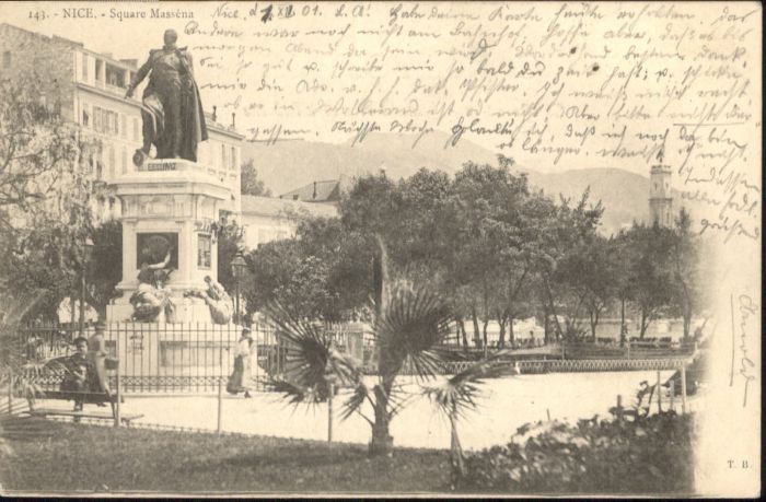 Nice Alpes Maritimes Nice Square Massena
