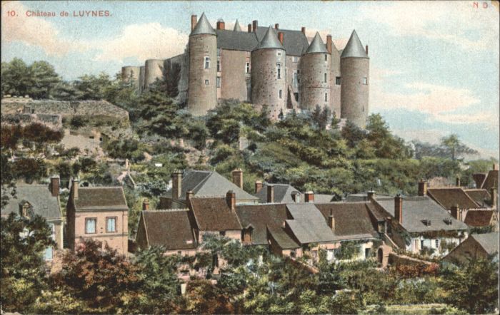 Luynes Indre-et-Loire Chateau de Luynes Schloss