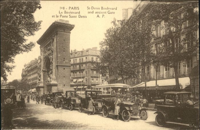 Paris Porte Saint Denis