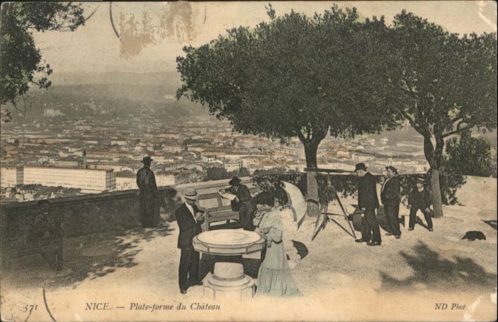 Nice Alpes Maritimes Nice Plate forme du Chateau