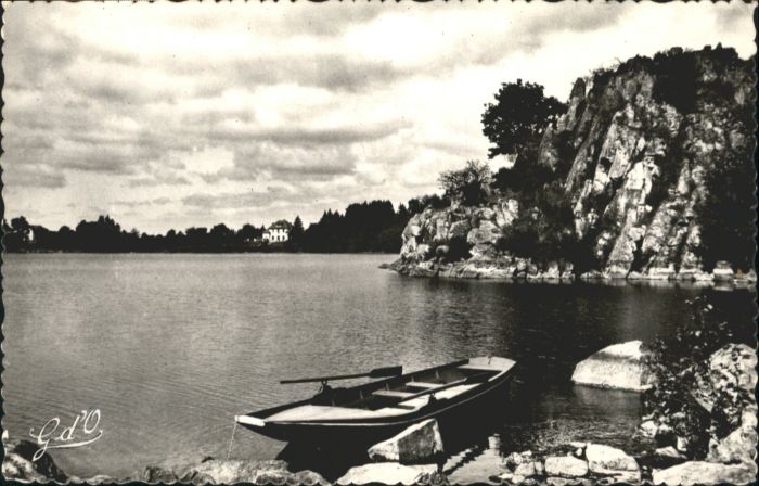 Royat Puy de Dome Royat Schiff See [Stempelabschlag]