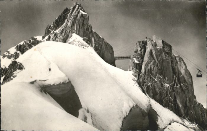 Chamonix Chamonix-Mont-Blanc Seilbahn Brücke