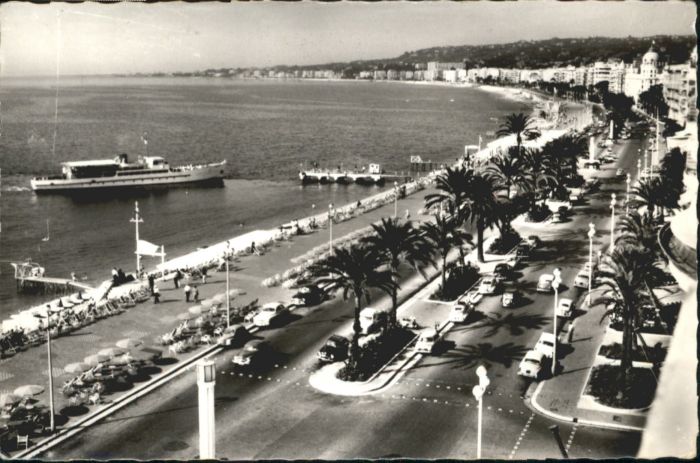 Nice Alpes Maritimes Nice Promenade Schiff