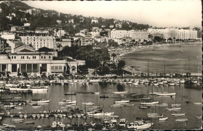 Cannes Alpes-Maritimes Cannes Hafen Schiff