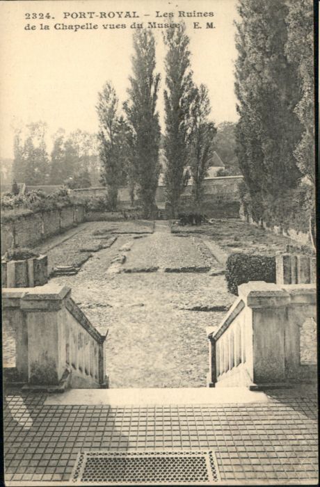 Port-Royal-des-Champs Magny-les-Hameaux  Port-Royal ?