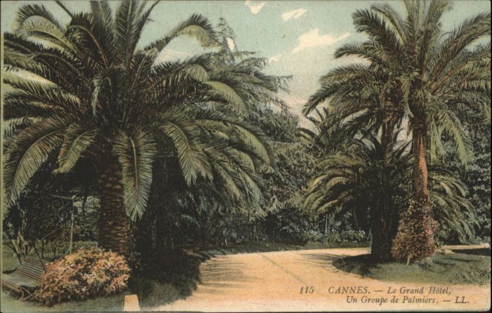 Cannes Alpes-Maritimes Cannes Grand Hotel