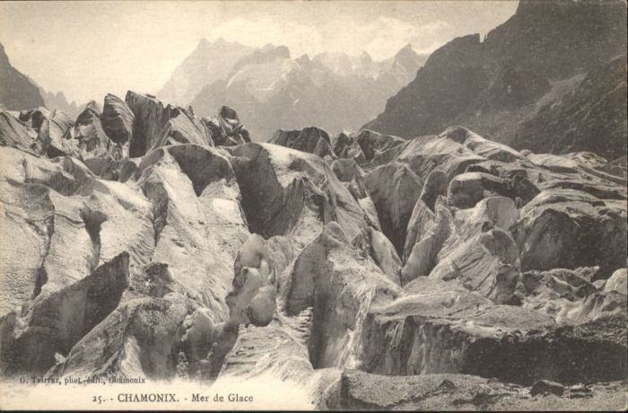 Chamonix Chamonix-Mont-Blanc Eis Meer
