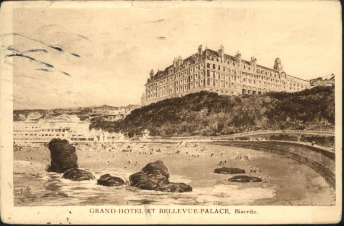 Biarritz Pyrenees Atlantiques Biarritz Grand Hotel Bellevue Palace