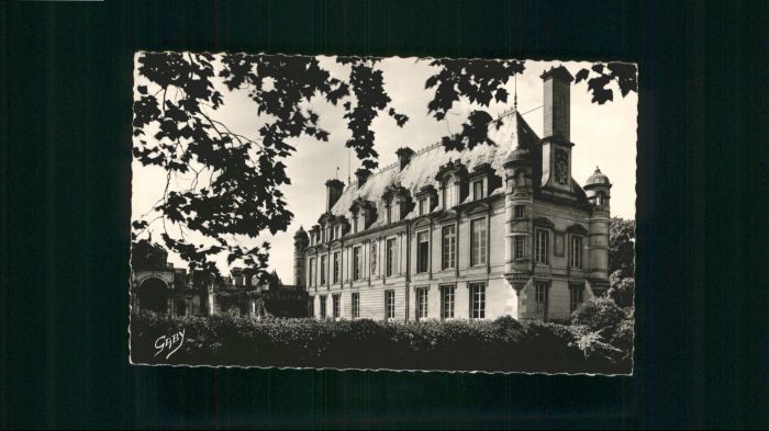 Anet Schloss Cour d_Honneur