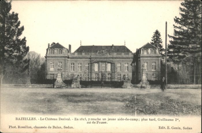 Bazeilles Schloss Dorival