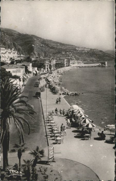 Menton Alpes Maritimes Menton Strand