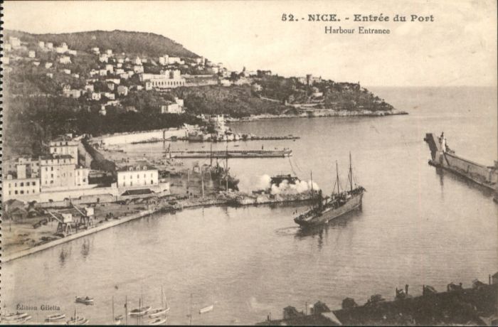 Nice Alpes Maritimes Nice Hafen Schiff