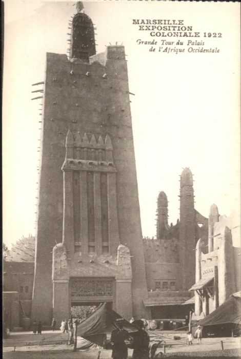 Marseille Bouches-du-Rhone Marseille Palais de l'Afrique Occidenta