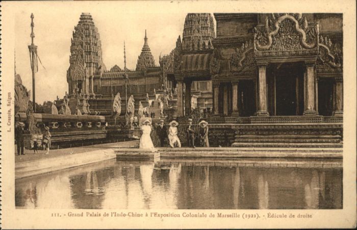 Marseille Bouches-du-Rhone Marseille Grand Palais de l'Indo Chine