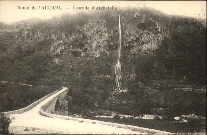 Mont Aigoual Route Cascade