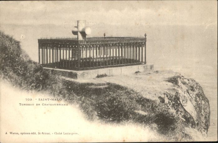 Saint-Malo 35 Saint-Malo Tombeau de Chateaubriand