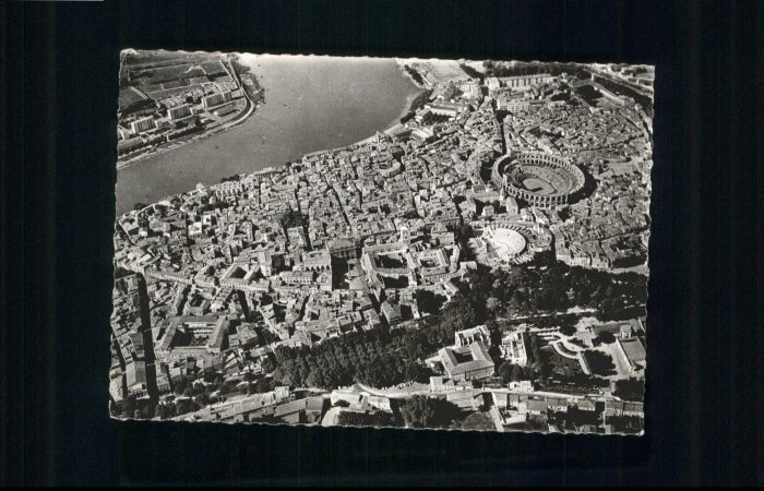 Arles Bouches-du-Rhone Arles Fliegeraufnahme