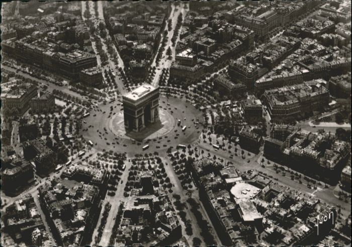 Paris Fliegeraufnahme