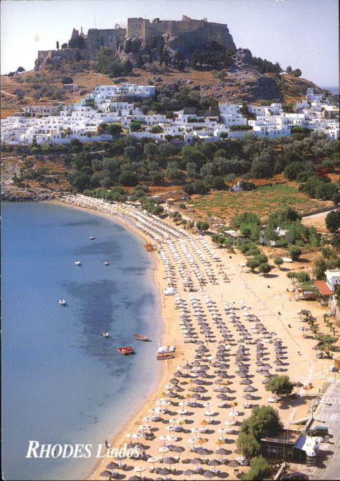 Rhodes Rhodos Greece Rhodes Lindos