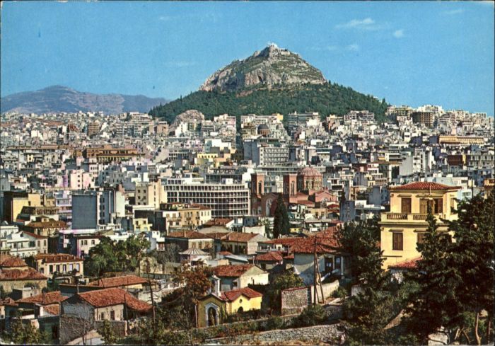 Athen Griechenland Athen Lykabettus