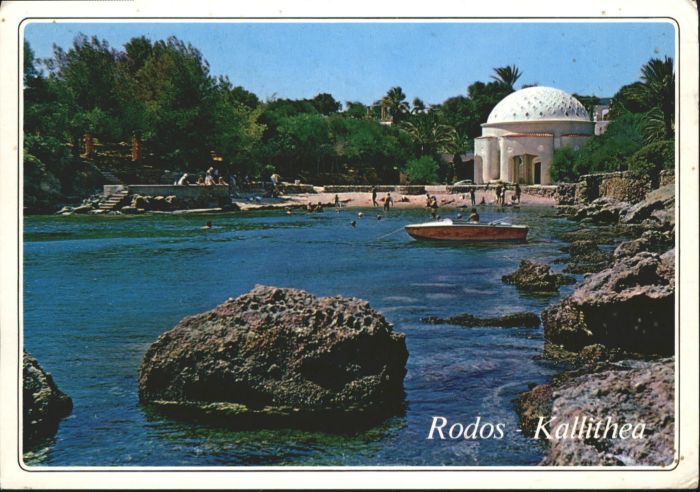 Rhodes Rhodos Greece Rhodes Rhodos Spring Callithea Quelle K