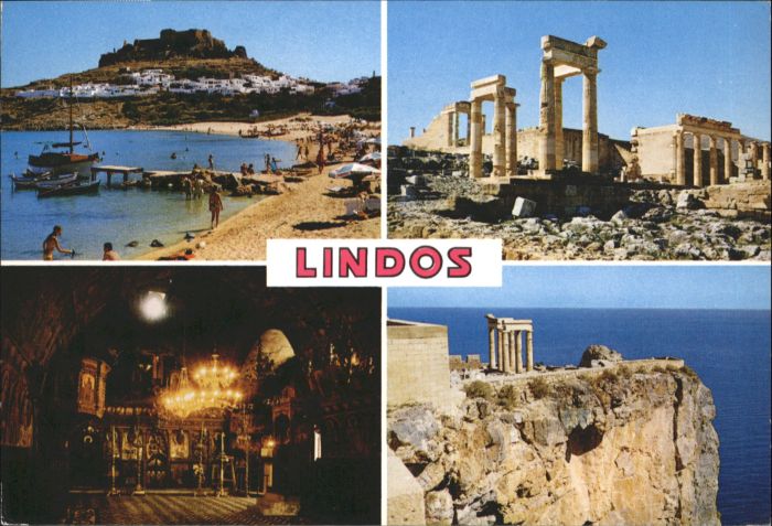 Lindos Lindo Lindos Rhodes