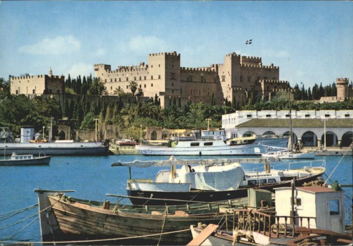 Rhodes Rhodos Greece Rhodes Rhodos Palace Knights Palast der